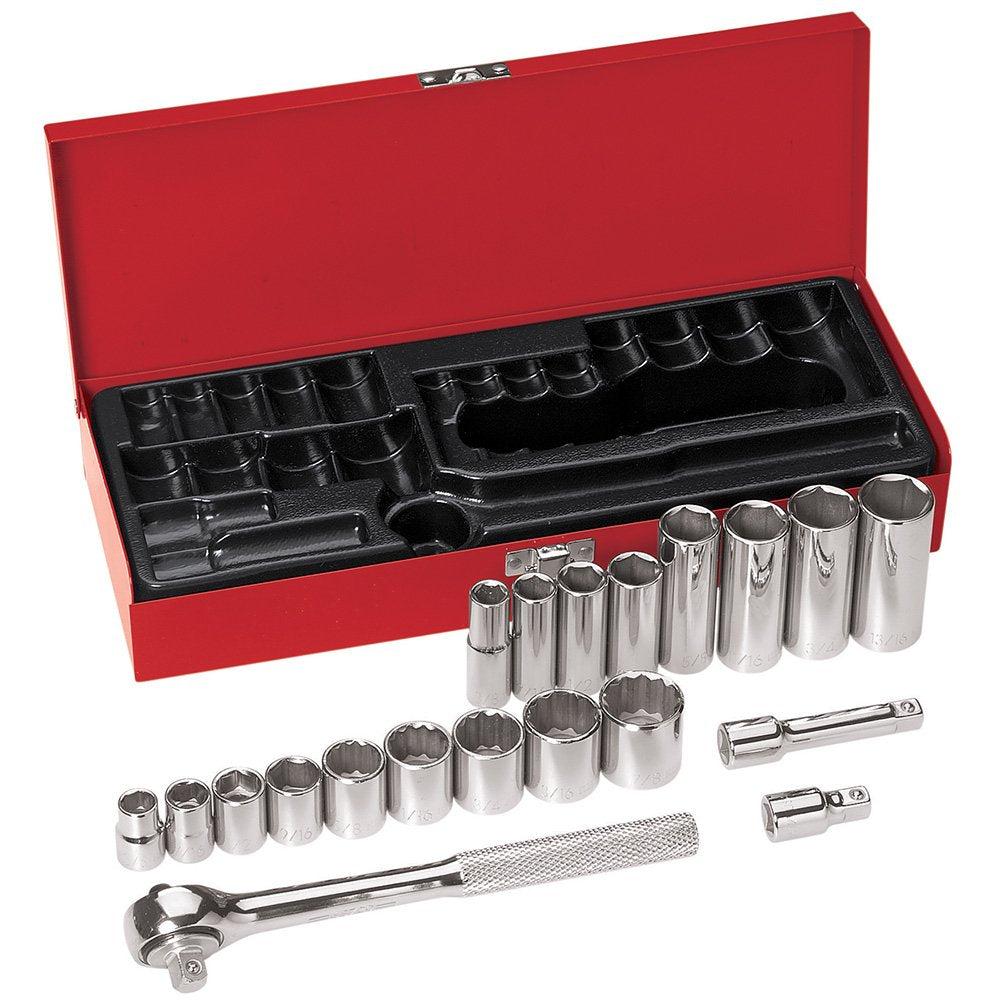 Klein Tools 3/8 IN DR Socket Set (Set)