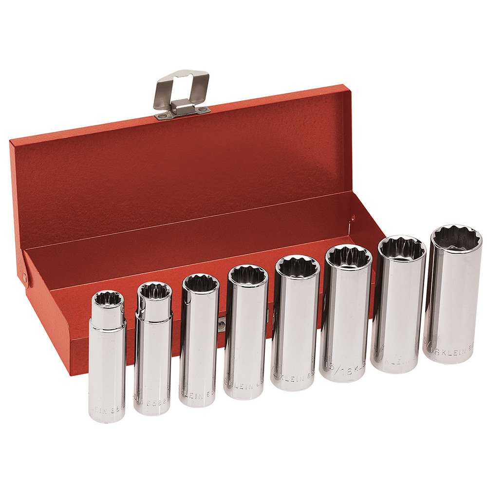 Klein Tools 1/2" DR Socket Set (Set)