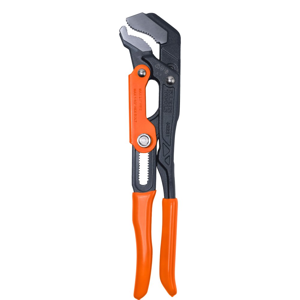 Klein Tools Quick-adjust S-jaw Pipewrench 17-INCH