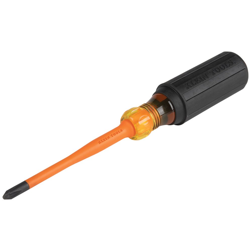 Klein Tools Slim-tip 1000V Insu Scrdr #2 Phillips 4" RD SHA
