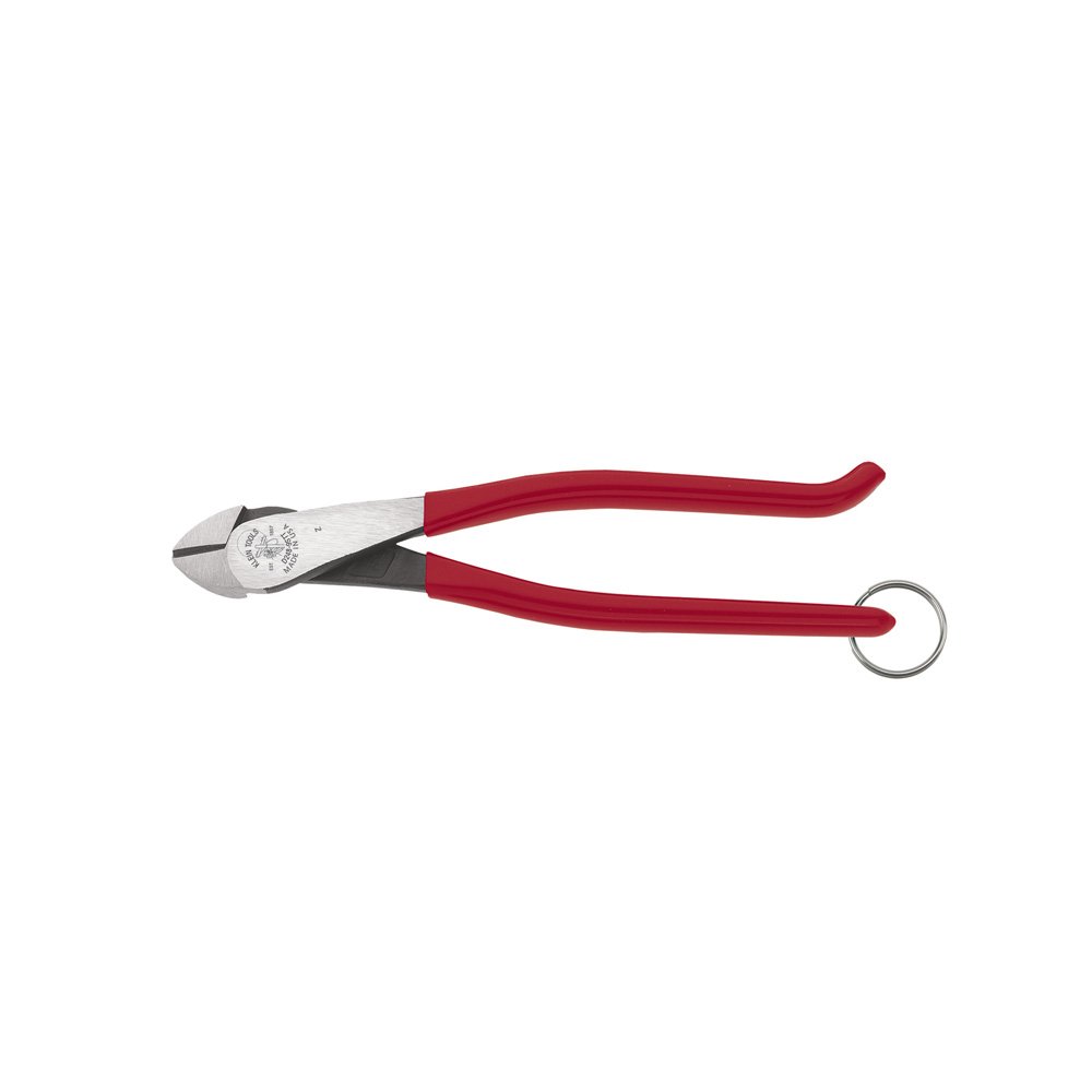 Klein Tools Diagonal Cutting Pliersrebar Work W/TETHER Ring