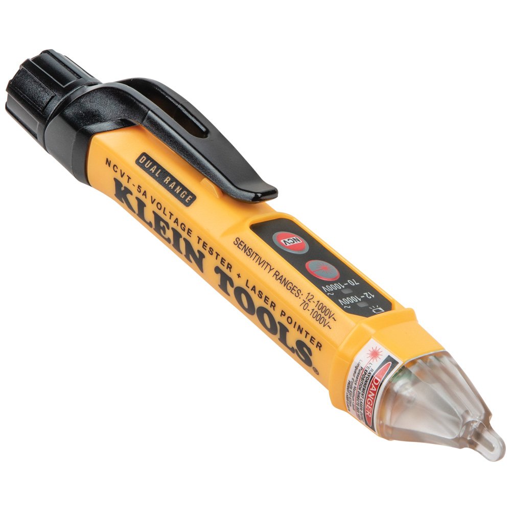 Klein Tools Dual-range Non-contact Volt Tester W/LASER PTR