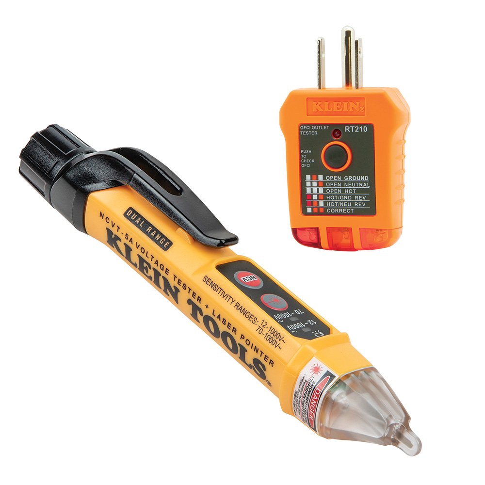 Klein Tools Elec Tester KT W/DU-RANGE Ncvt And Gfci REC Test