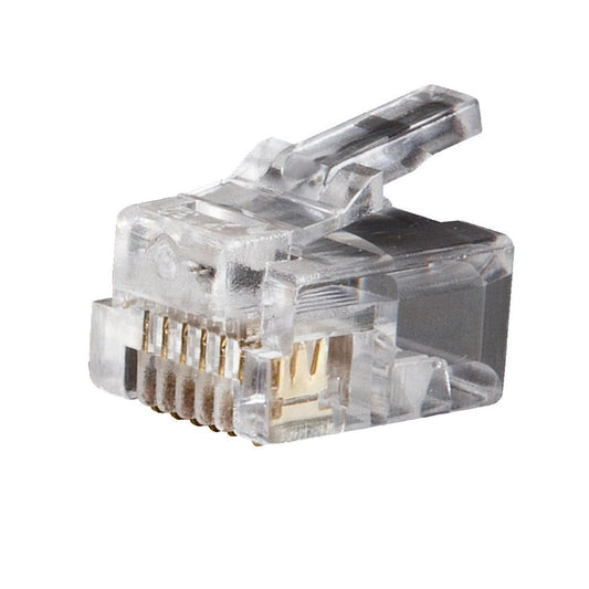Klein Tools Modular Telephone PLUGSRJ12 6P6C, 25/Pack