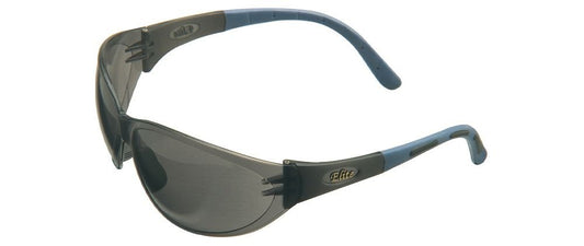 MSA Glasses Elite GRY FRM GRY Lens, 12/Box