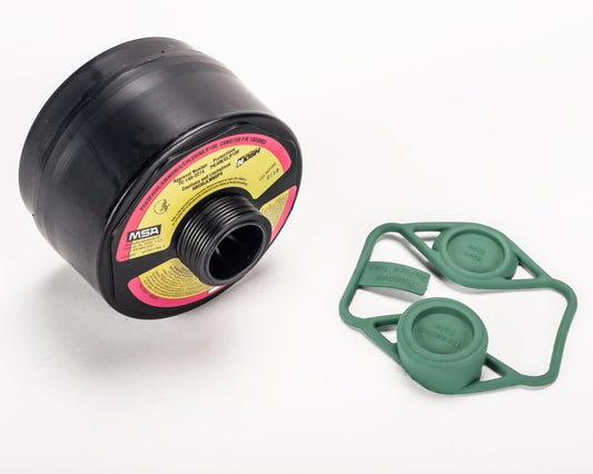 MSA Canister Assembly. THREADEDPH/AM/CL/P100
