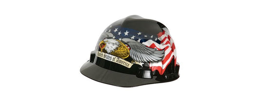 MSA Cap V-gd STD Eagle Blackratchet Susp.