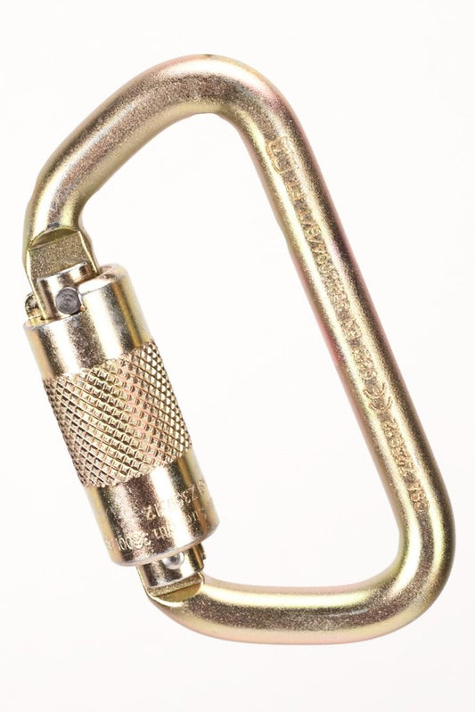 MSA Carabiner Steel 9/16" Gate 3600LB
