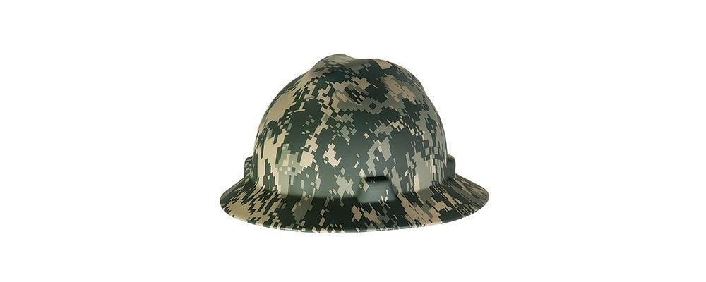 MSA VG Hat Camo W/RATCHET Susp