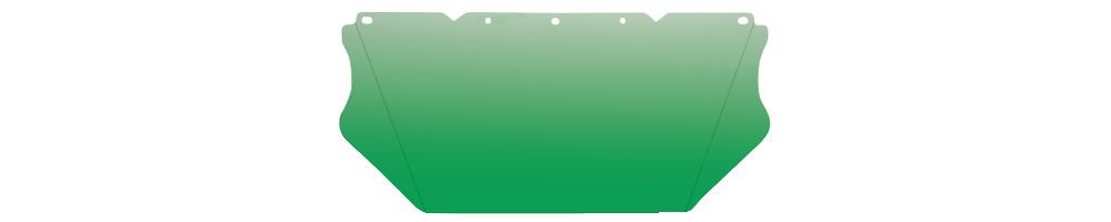 MSA V Gard Visor Green