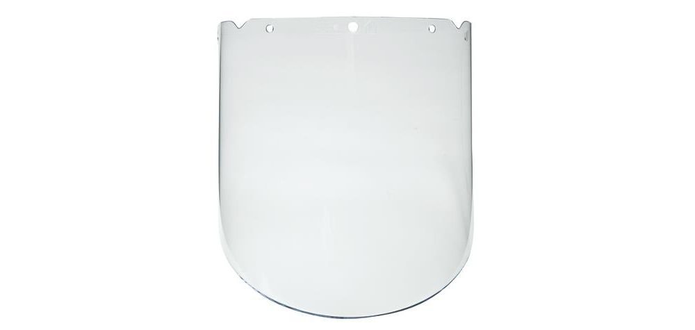 MSA Visor V-gard Prop CLR Medxextxxthk, 5/Box