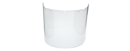 MSA Visor-plastic-propionateclear, 5/Box