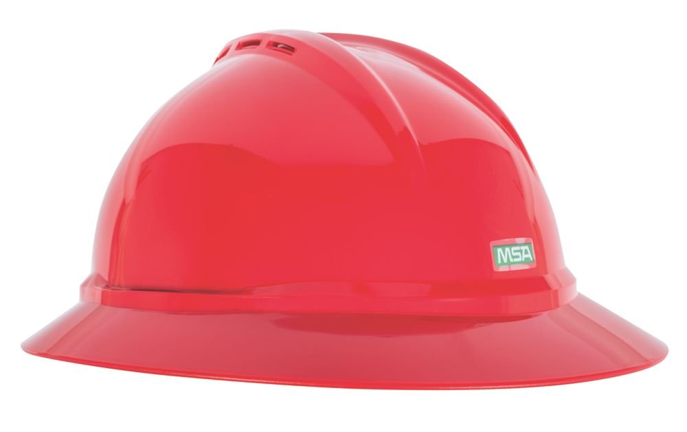 MSA Hat Vgard 500 Vent RD FT-6PT, 20/Case