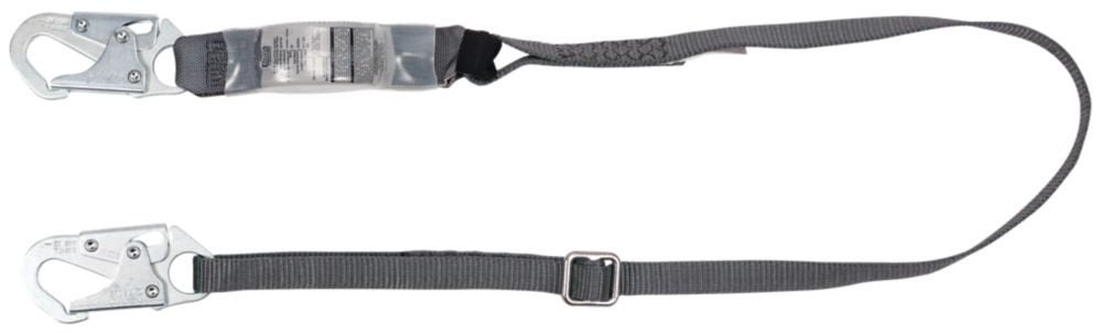 MSA EA Lanyard Sm.snap ADJ Single 6' CSA