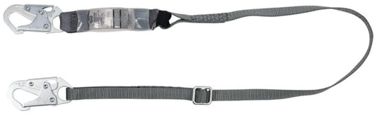 MSA SA Lanyard Sm.snap ADJ Single 6' ANSI