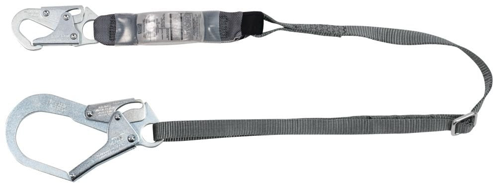 MSA EA Lanyard Lg.snap ADJ Single 6' ANSI