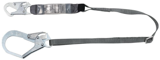 MSA EA Lanyard Lg.snap ADJ Single 6' ANSI