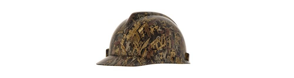 MSA Cap Assy V-gard FT3 Oilfield Camo Dipped