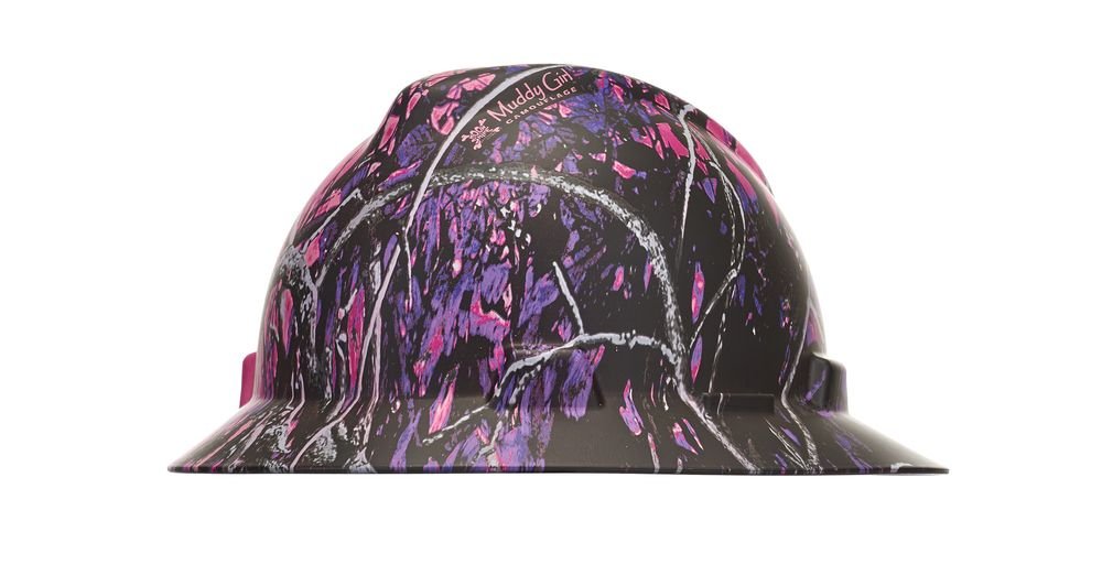 MSA Hat Assy V-gard FT3 Muddy Girl Dipped