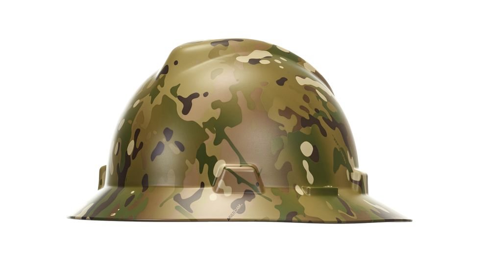 MSA Hat Assy V-gard FT3 Multicam Dipped