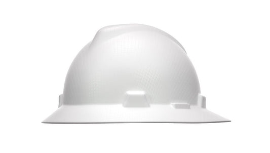 MSA Hat Assy V-gard FT3 Silver Carbon Dipped