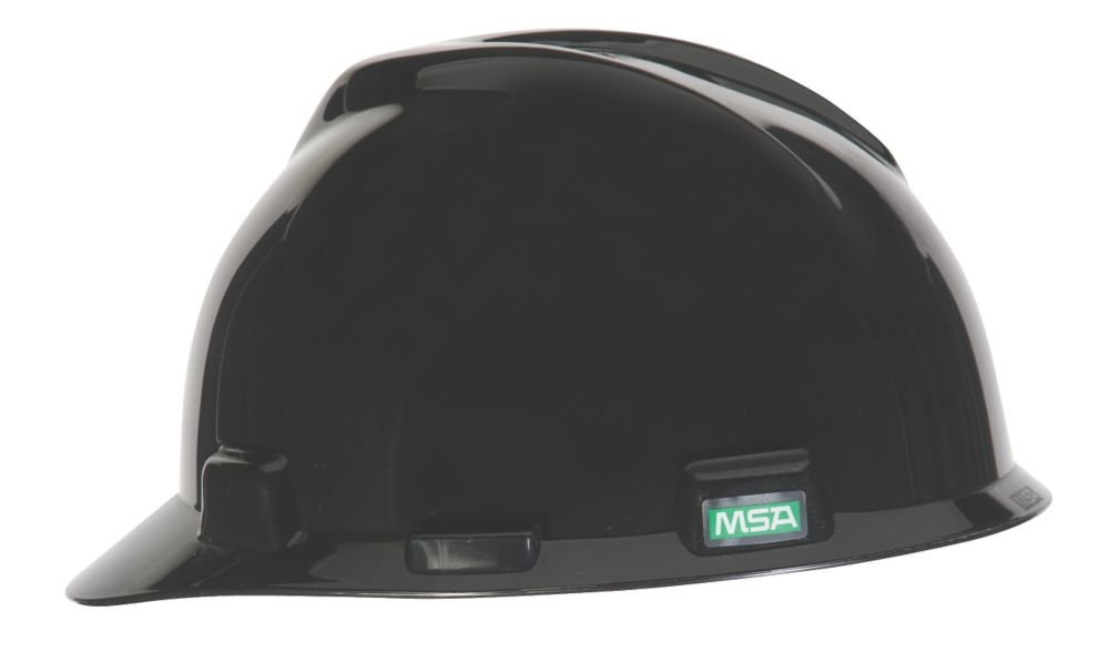 MSA Black V-gard Cap W/STAZ-