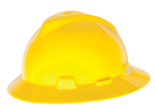 MSA Yellow V-gard Hard Hat