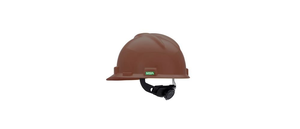 MSA VG Cap W/RATCHET Brown, 20/Case