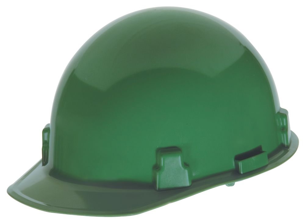 MSA Cap Thermalgard Fas-trac Green Paint