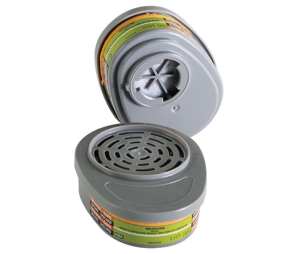 MSA (2EA/PKG) Cartridges Advantage Mersorb (Pack)