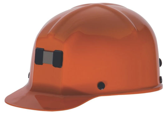 MSA Orange Comfo-cap W/LAMP