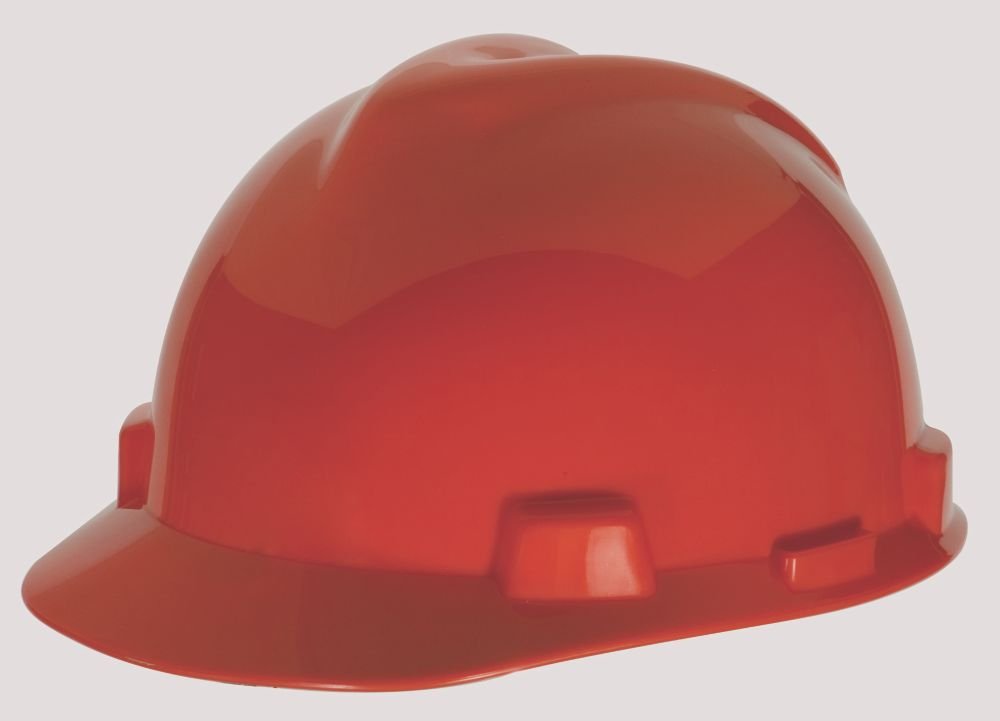 MSA Cap Super-v RED F/T