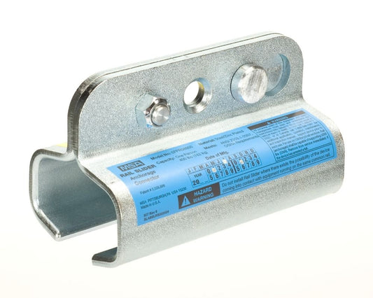 MSA Rail Slider Steel Galv 80-136# (silver)