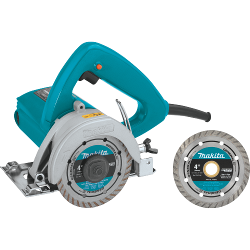 Makita 4-3/8" Masonry Saw W/ Free Diamond Blade