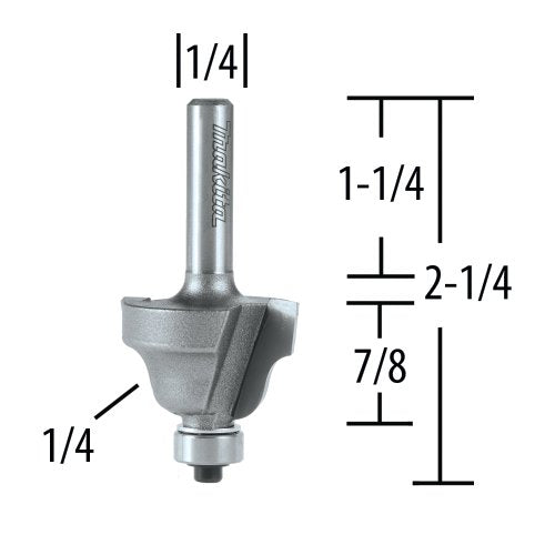 Makita Router Bit 1/4" Roman Ogee CT