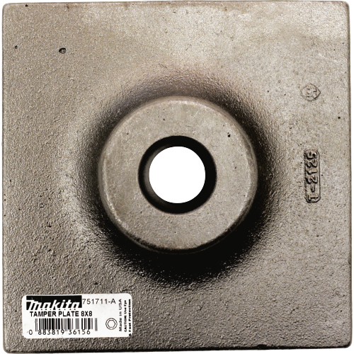 Makita 8" SQ. Tamper Plate