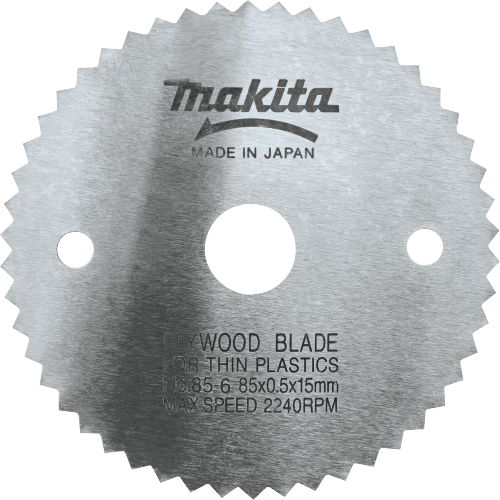 Makita 3-3/8" Fine Tooth BLADE50T 15MM Arbor
