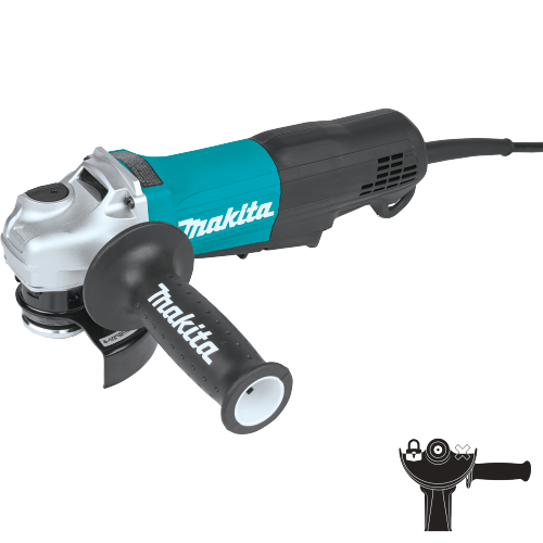 Makita 4-1/2" PDL SW ANG Grinder /NON-REMOVABLE Guard