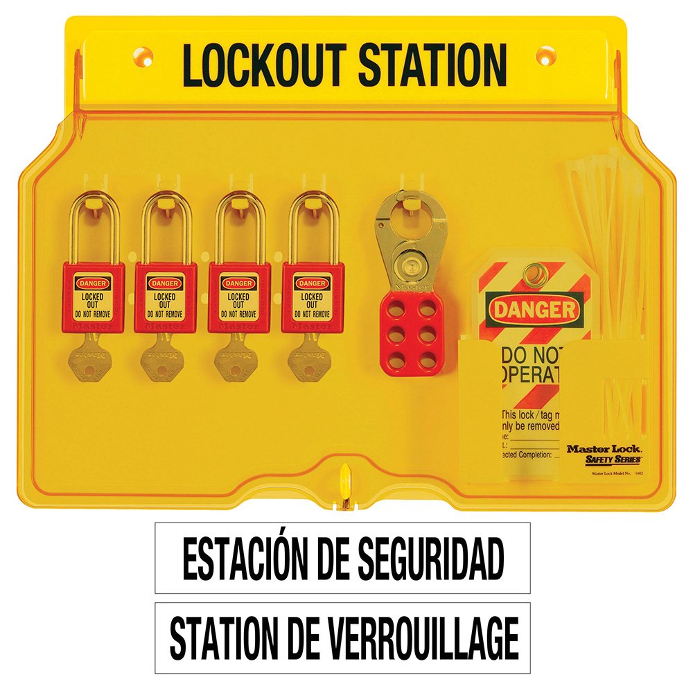 Master Lock Safety Series Lockout Stations