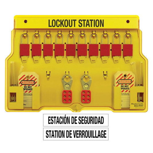 Master Lock Safety Series Lockout Stations