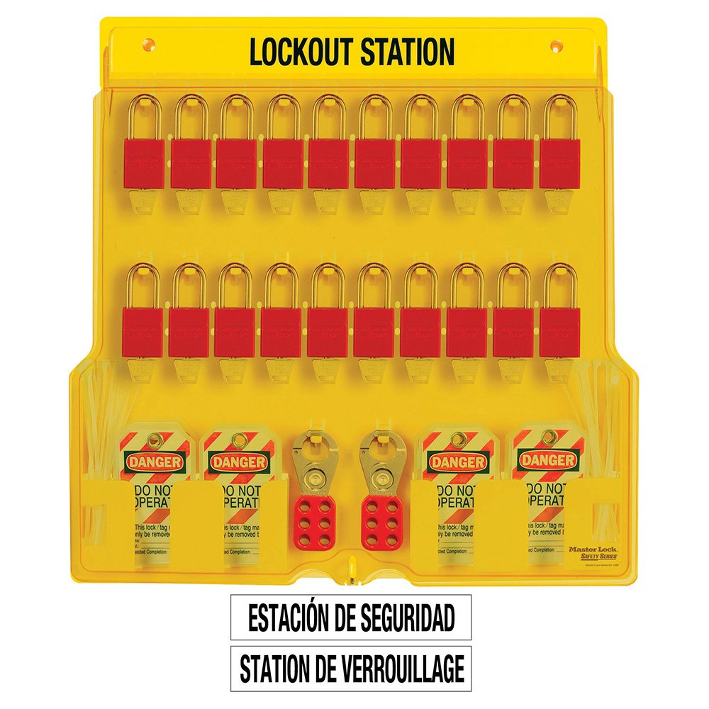 Master Lock Safety Series Lockout Stations