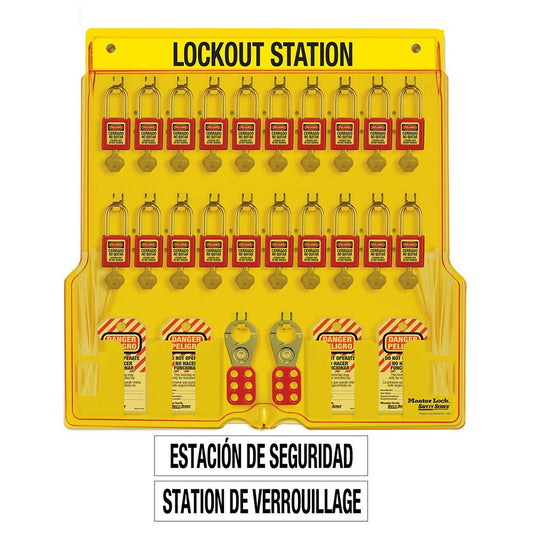 Master Lock 20-LOCK Station Zenex Thermoplastic Padlocks