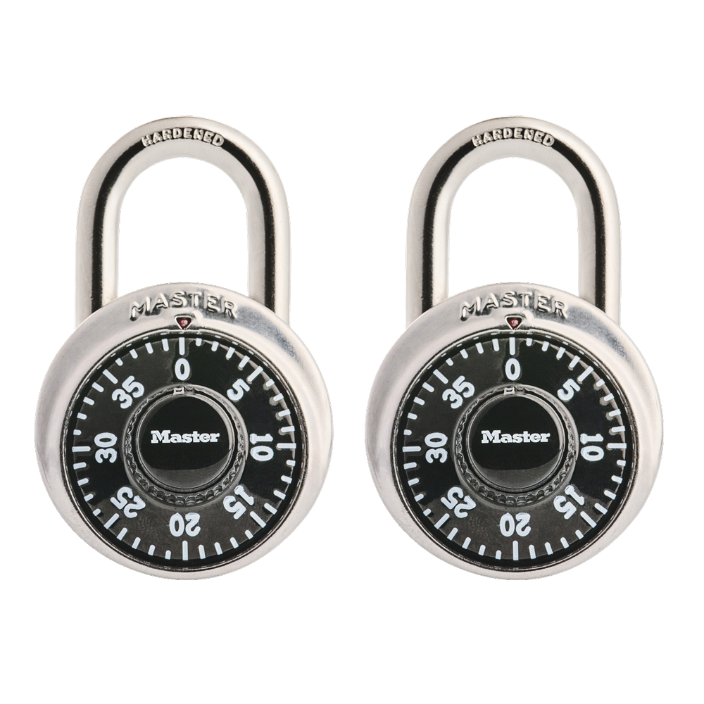 Master Lock Twin Pack 2-1500KA Cardea = 1 Lock CD=2 EA, 8/Box