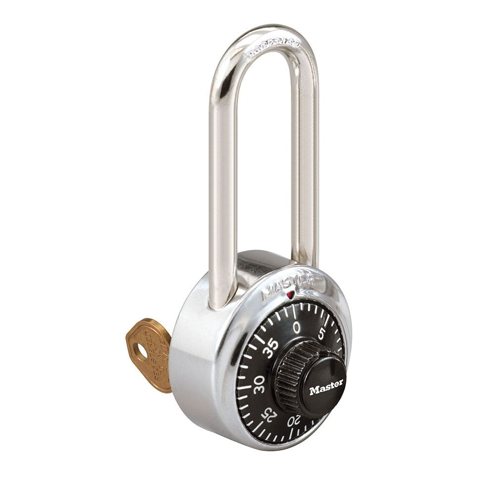 Master Lock Combination Lock W/2" Shackle, 36/Carton