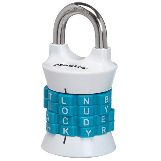 Master Lock 1-1/2" Zinc Alpha Barrelcombination Padlock