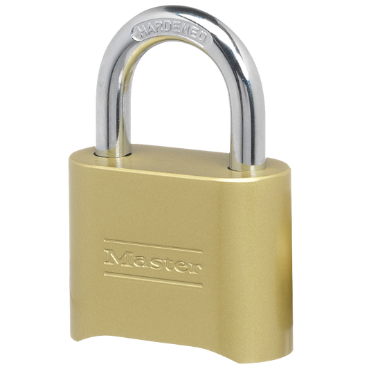 Master Lock Changeable Combination Padlock W/1"SHACKLE, 6/Box