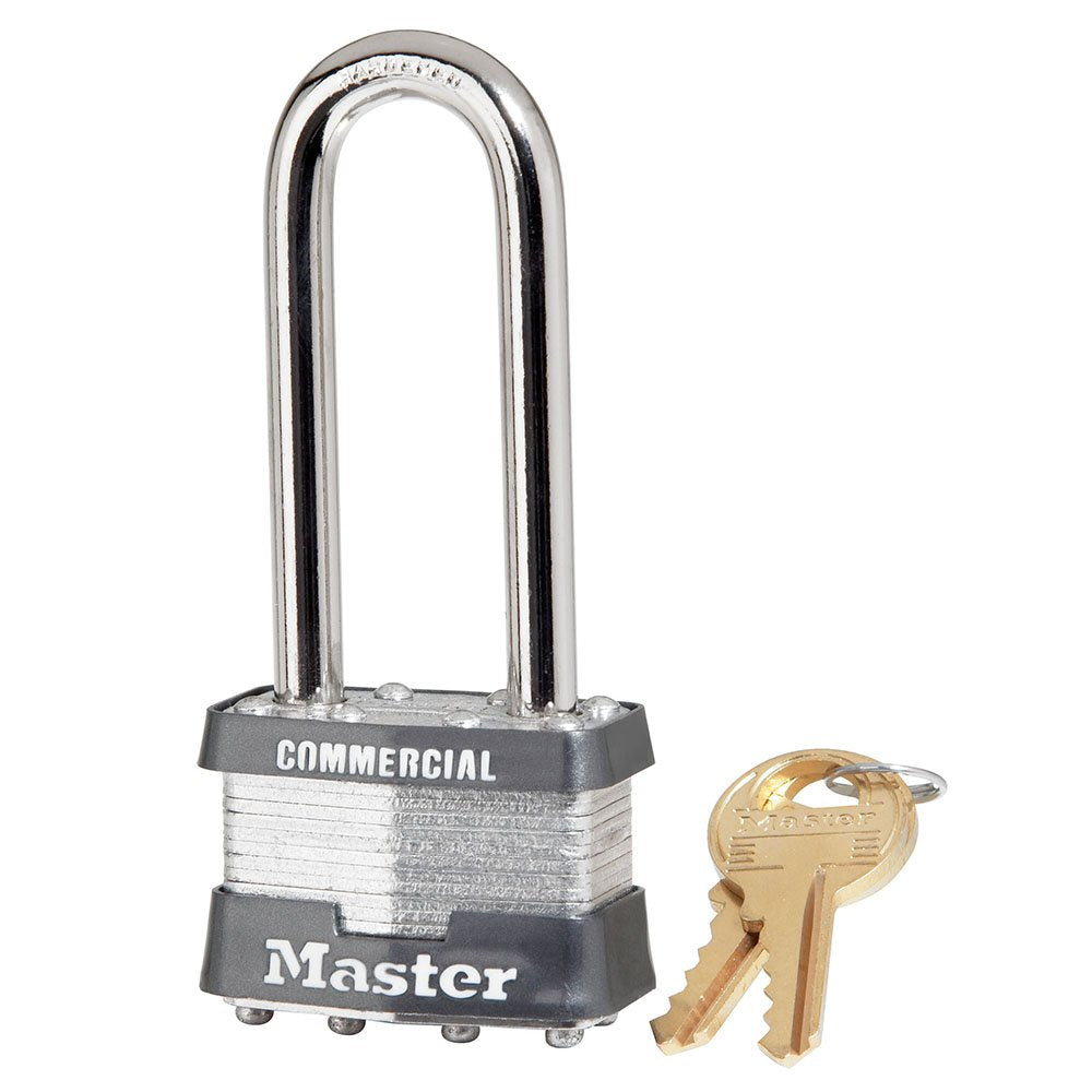 Master Lock 21/2 Shackle, 6/Box