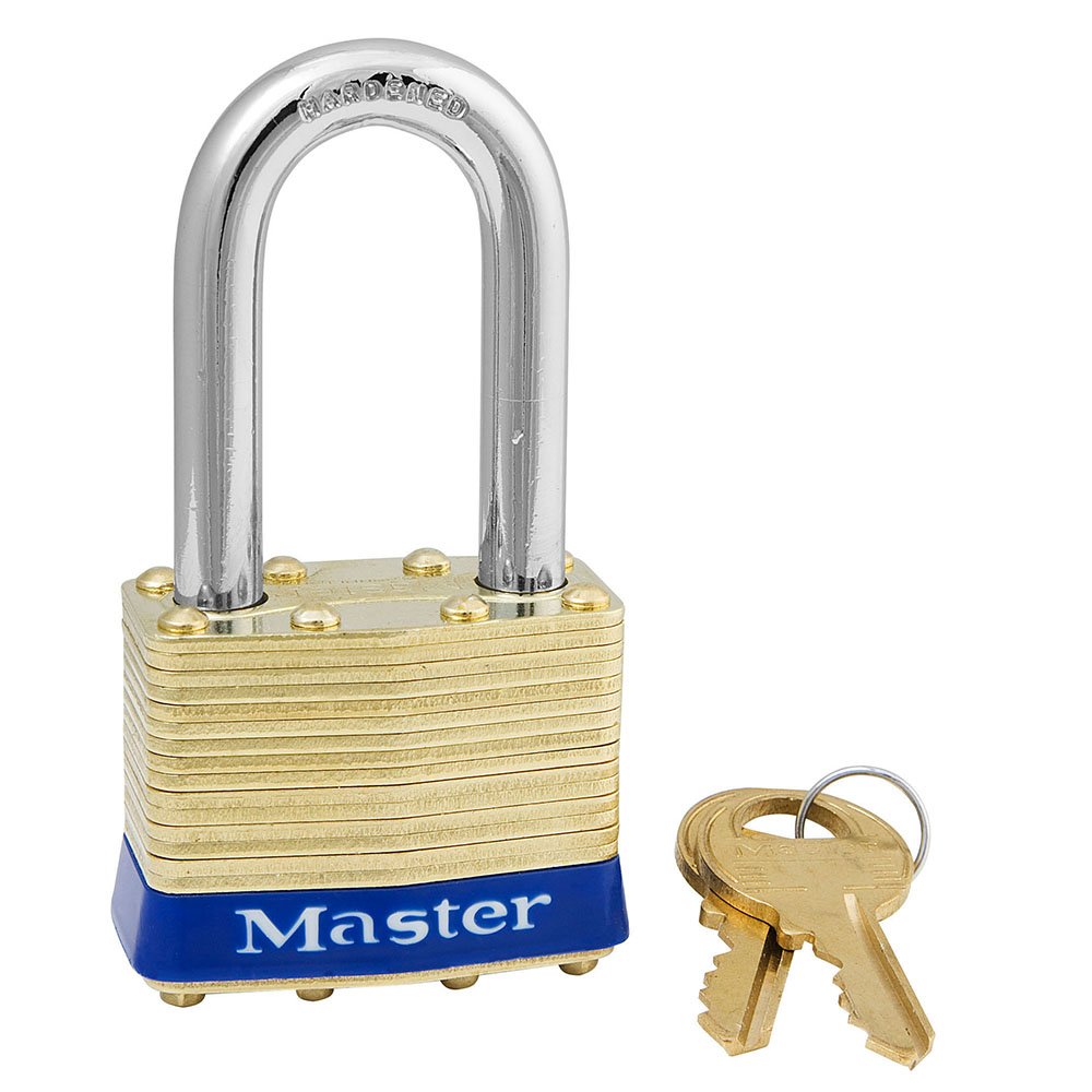 Master Lock 4 Pin Tumbler Padlock Keyed Different W, 6/Box
