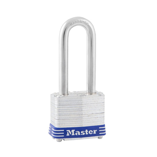 Master Lock 4 Pin Tumbler Padlockkeyed Diffe, 6/Box