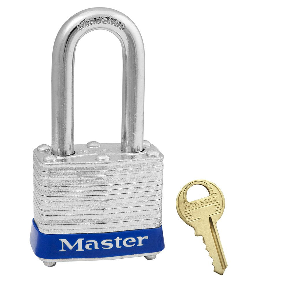 Master Lock Laminated Steel Safety Lockout Padlock 1-1/2" SH, 6/Box